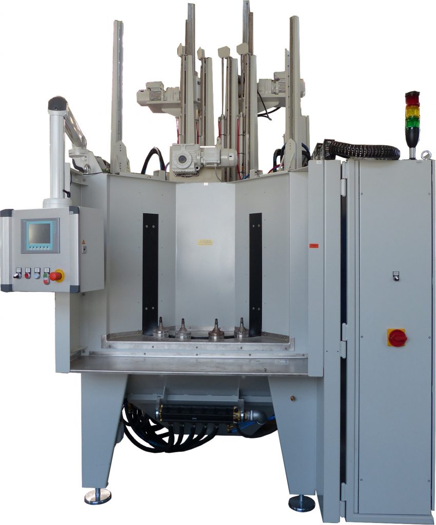 DÖNER ISTASYONLU KUMLAMA MAKİNELERİ